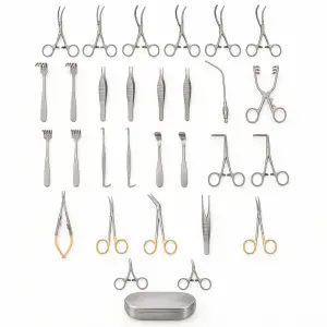 AV Fistula Kit for Dialysis Vascular Access ENT Surgical Instrument Set (090210658)