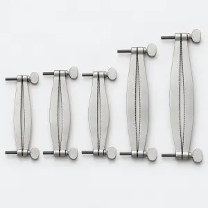 Dog Ear Cropping Clamps 5-Piece Veterinary Set for Surgical Procedures (090210711)
