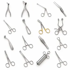 HNO-Diagnose-Instrumentenset 16-teilig für Oto-Rhino-Laryngologie Untersuchung