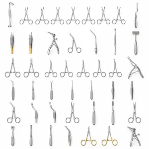 Peck Nasal Procedure Set Rhinoplasty Instruments for Plastic Surgery (43-Piece Set, 26 Types) (090210759)