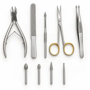 Ingrowing Nail and Toe Instrument Kit for Orthopedic Podiatry Procedures Set (090210768)
