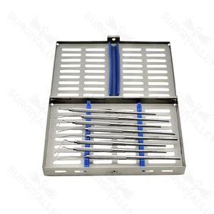 Endodontisches Wurzelkanal-Plugger-Set, 8-teiliges Dentalkit für Wurzelkanalverfahren – surgivalley (090010005)