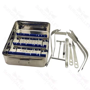 Conjunto de Instrumentos para Cirugía de Reemplazo de Cadera para Cirujanos Ortopédicos