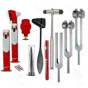 Fiber Optic Otoscope Ophthalmoscope Diagnostic Set for ENT and Maxillofacial Surgery