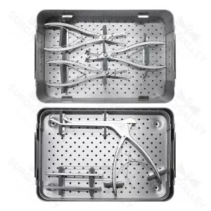 Orthopedic Rib Plate Instrument Set for Rib Plate Fixation Surgical Sets – surgivalley (090210164)