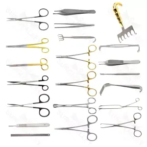 Abdominoplastik-Instrumentenset für Bauchdeckenstraffungs-Verfahren in der plastischen Chirurgie