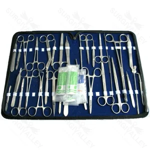 Kit de Instrumentos de Cirugía Menor de Campo Militar para Procedimientos Quirúrgicos Generales