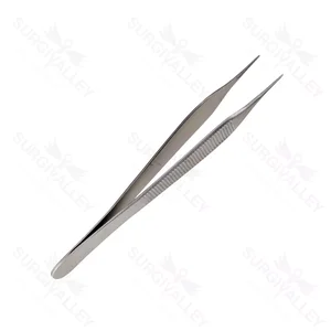 Pinça para curativos Adson 6" mandíbula reta serrilhada cabo plano – surgivalley (027210028)