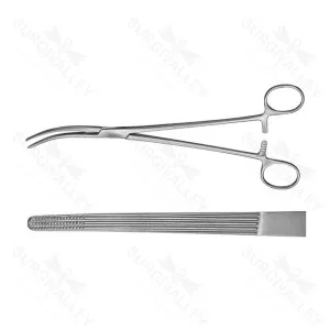 Kieback 子宫切除术钳 纵向锯齿状 23.4cm – surgivalley (001210197)