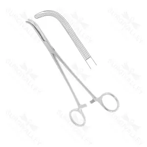 Lahey Sweet Gall Duct Forceps Curved 19 cm Veterinary Surgical Instruments – surgivalley (001210201)