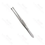 Mayo‑Russian Gewebezange 9" gerade fenestrierte Spitzen Flachgriff