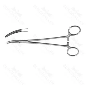 Nissen Tonsil Forceps Delicate Curved 18.4cm Veterinary Forceps – surgivalley (001210211)