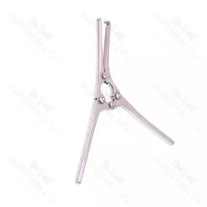 Pinza intestinal pilórica Payr de 70mm de largo, dentada, con pasador de 203mm – surgivalley (004210038)