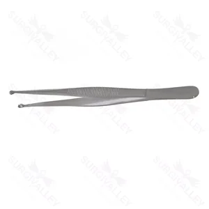 Selman Tissue Forceps Rounded Tips & Teeth Non Slip 150mm – surgivalley (001210217)