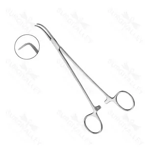 Storey Hemostatic Forceps 52mm Jaw Curve Cross Serrated 20.0 cm (8") – surgivalley (001210220)