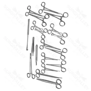 Economy General Surgery Pack Veterinary Instrument Set for Surgical Sets – surgivalley (090210122)