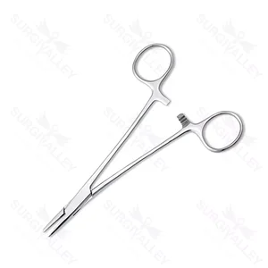 Mayo Hegar Needle Holder Straight 24.1 cm (9.5) TC (Gold Handle) – surgivalley (002210080)