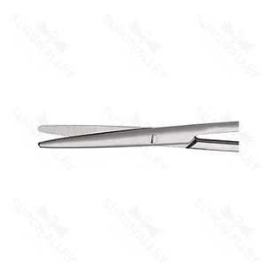 Metzenbaum dissecting scissors 7 straight blades blunt tips ring handle