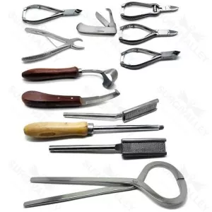 10-Piece Veterinary Horse Hoof Knife and Tester Forceps Kit for Equine Surgical Sets – surgivalley (001210146)