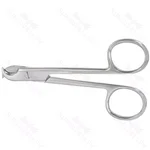 Toenail Scissor Nail Trimmers for General Surgery Podiatric Procedures White