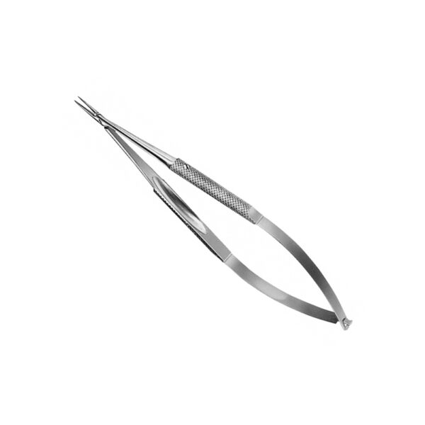 BARRAQUER Micro Needle HolderRound Knurled Handle 2