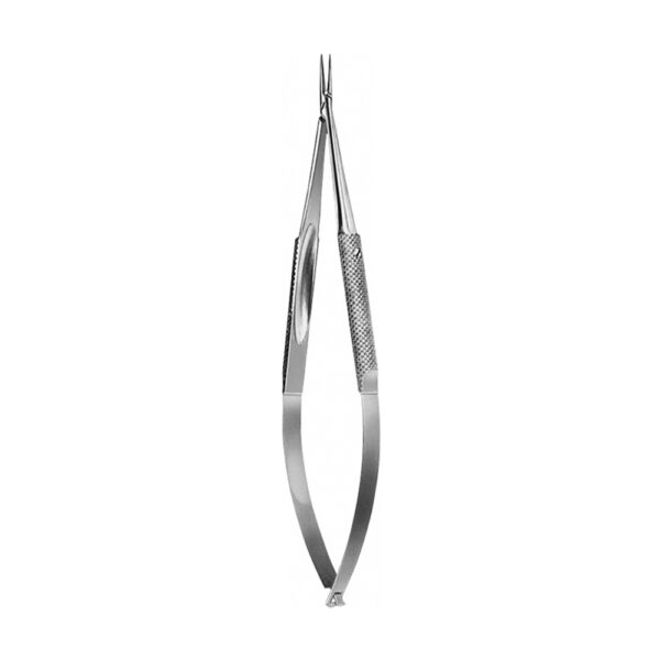 BARRAQUER Micro Needle HolderRound Knurled Handle 3