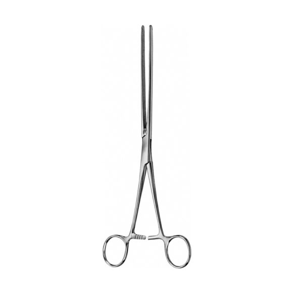 DOYEN Intestinal Forceps Elastic Blades Longitudinal Serations 3