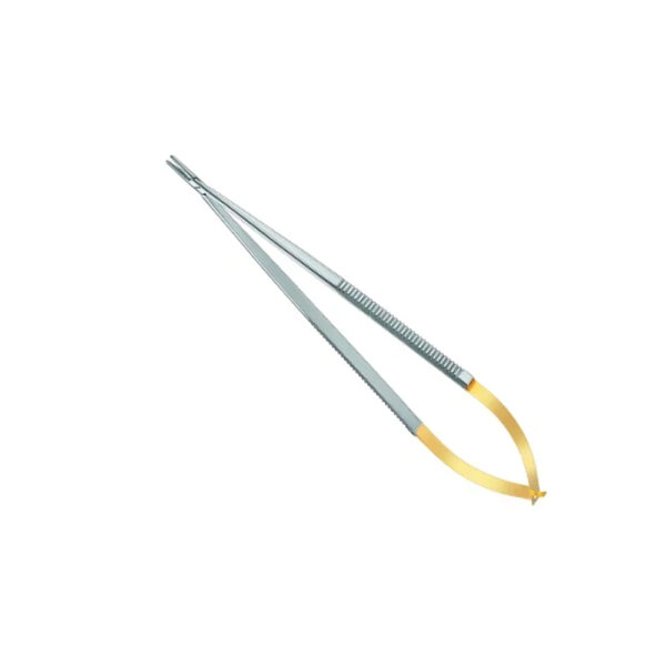 DUROGRIP TC JACOBSON Needle Holder Flat Handle WO Catch 2