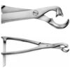 LAMBOTTE Bone Holding Forceps W Movable Jaw and Ratchet3