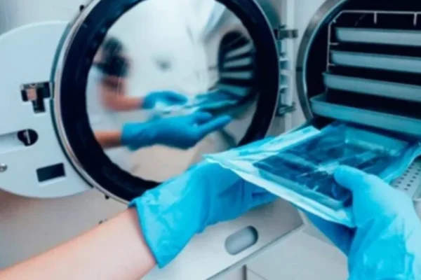 Sterilization techniques for surgical instruments including autoclaving gas and low temperature methods.